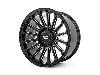 Rough Country 97 Series Gloss Black 6-Lug Wheel; 20x10; -18mm Offset (19-24 RAM 1500)