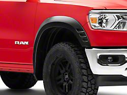 Rough Country SF1 Fender Flares; Flat Black (19-24 RAM 1500, Excluding Rebel & TRX)