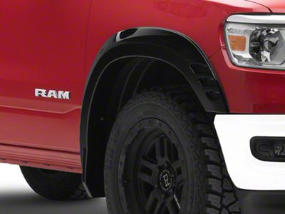 Rough Country SF1 Fender Flares; Black (19-24 RAM 1500, Excluding TRX)