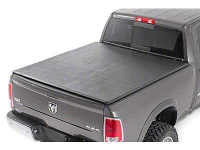 Rough Country Soft Tri-Fold Tonneau Cover (09-18 RAM 1500 w/ 5.7-Foot & 6.4-Foot Box & w/o RAM Box)