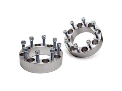 Rough Country 2-Inch Wheel Spacers; Aluminum (12-14 RAM 2500)