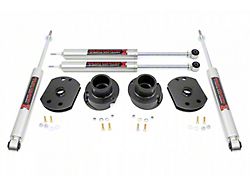 Rough Country Suspension 2.50-Inch Coil Spring Spacer Lift Kit with M1 Monotube Shocks (14-26 4WD RAM 2500 w/o Air Ride, Excluding Power Wagon)