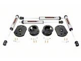 Rough Country Suspension 2.50-Inch Coil Spring Spacer Lift Kit with V2 Monotube Shocks (14-26 4WD RAM 2500 w/o Air Ride, Excluding Power Wagon)