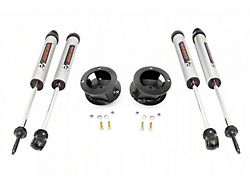 Rough Country 2.50-Inch Front Leveling Kit with V2 Monotube Shocks (14-25 4WD RAM 2500 w/ Rear Coil Springs, Excluding Power Wagon)