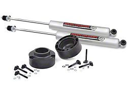 Rough Country 2.50-Inch Leveling Coil Spacers with Premium N3 Shocks (03-13 4WD RAM 2500)