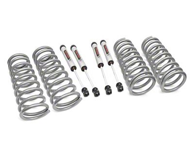 Rough Country Suspension 2.50-Inch Suspension Lift Kit with V2 Monotube Shocks (14-18 5.7L, 6.4L RAM 2500 w/o Air Ride, Excluding Power Wagon)