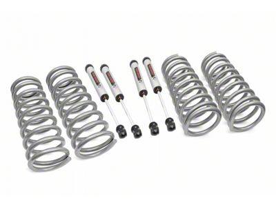 Rough Country Suspension 2.50-Inch Suspension Lift Kit with V2 Monotube Shocks (14-18 6.7L RAM 2500 w/o Air Ride, Excluding Power Wagon)