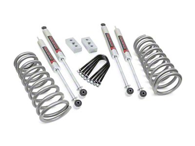 Rough Country 3-Inch Suspension Lift Kit with M1 Monotube Shocks (03-13 4WD 6.7L RAM 2500)