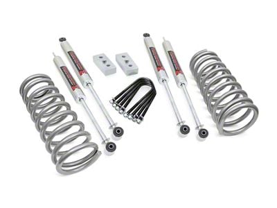 Rough Country 3-Inch Suspension Lift Kit with M1 Monotube Shocks (03-13 4WD 6.7L RAM 2500)