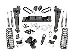 Rough Country Suspension 5-Inch Radius Arm Suspension Lift Kit with Premium N3 Shocks (19-25 4WD 6.7L RAM 2500 w/ Non-AISIN Transmission & w/o Air Ride)