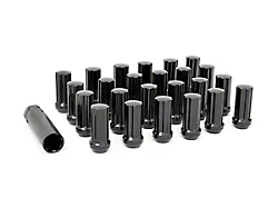 Rough Country Black 7-Spline Lug Nut Kit; 9/16x18; Set of 32 (94-11 RAM 2500)