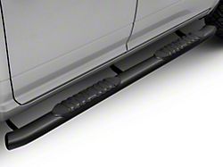 Rough Country Oval Nerf Side Step Bars; Black (10-25 RAM 2500 Crew Cab)