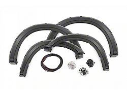 Rough Country Pocket Fender Flares; Flat Black (19-23 RAM 2500)