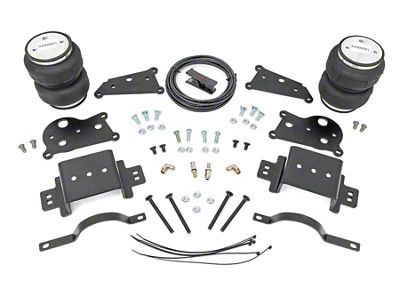 Rough Country Suspension Rear Air Spring Kit with Onboard Air Compressor (14-25 2WD RAM 2500 w/o Air Ride)