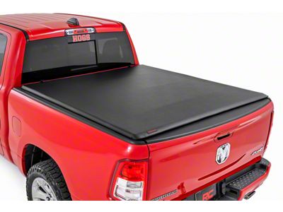 Rough Country Soft Roll Up Tonneau Cover (10-24 RAM 2500 w/ 6.4-Foot Box & w/o RAM Box)