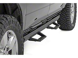 Rough Country SRL2 ADJ Aluminum Side Step Bars; Black (10-18 RAM 2500 Crew Cab)