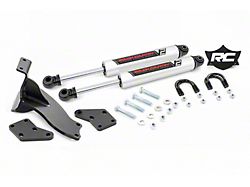 Rough Country V2 Dual Steering Stabilizer for 2.50+ Inch Lift (14-24 4WD RAM 2500)