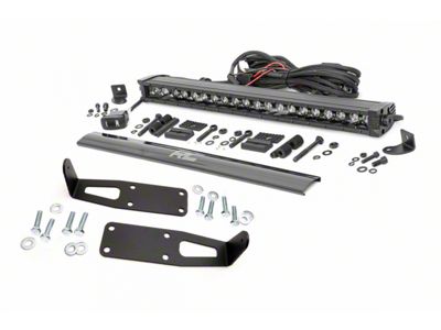 Rough Country 20-Inch Black Series Cool White DRL LED Hidden Bumper Kit (03-18 RAM 3500)