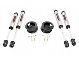 Rough Country 2.50-Inch Front Leveling Kit with V2 Monotube Shocks (13-25 4WD RAM 3500 w/ Rear Leaf Springs, Excluding Power Wagon)