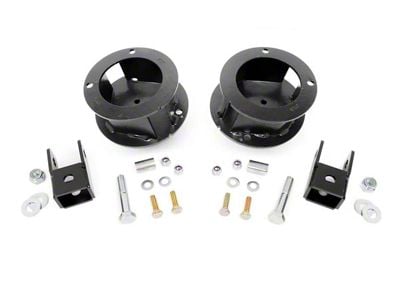 Rough Country 2.50-Inch Front Leveling Lift Kit (13-24 4WD RAM 3500, Excluding Power Wagon)