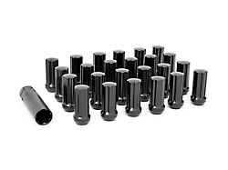 Rough Country Black 7-Spline Lug Nut Kit; 9/16x18; Set of 32 (94-11 RAM 3500)