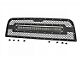 Rough Country Mesh Upper Grille Insert with 30-Inch Black Series LED Light Bar; Black (13-18 RAM 3500, Excluding Limited & Power Wagon)
