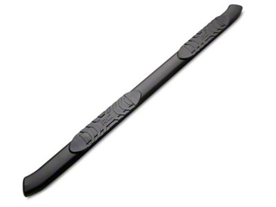 Rough Country Oval Nerf Side Step Bars; Black (10-24 RAM 3500 Crew Cab)
