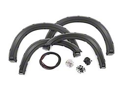 Rough Country Pocket Fender Flares; Delmonico Red (19-25 RAM 3500 SRW)