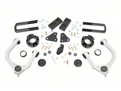 Rough Country 3.50-Inch Suspension Lift Kit (19-25 4WD Ranger w/ Factory Cast Steel Knuckles, Excluding Raptor & Tremor)