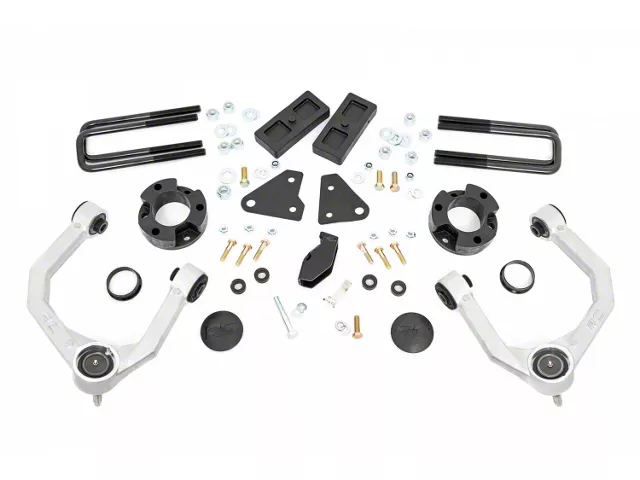 Rough Country 3.50-Inch Suspension Lift Kit (19-24 4WD Ranger w/ Factory Cast Steel Knuckles, Excluding Raptor & Tremor)
