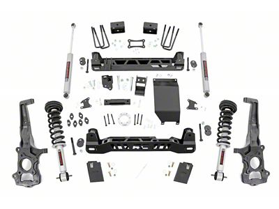 Rough Country 6-Inch Suspension Lift Kit with Lifted N3 Struts and Premium N3 Shocks (19-24 4WD Ranger w/ Factory Cast Steel Knuckles, Excluding Raptor & Tremor)