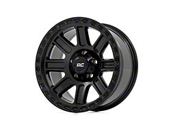 Rough Country 84 Series Gloss Black 6-Lug Wheel; 17x8.5; 25mm Offset (24-26 Ranger)