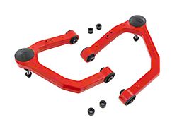 Rough Country Suspension Forged Upper Control Arms for Stock Height; Red (24-26 4WD Ranger, Excluding Raptor)