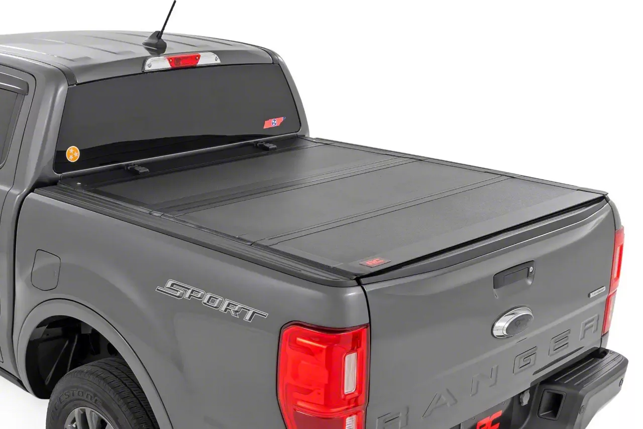 Rough Country Ranger Hard TriFold FlipUp Tonneau Cover FR26644 (1923
