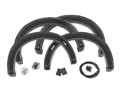 Rough Country Pocket Fender Flares; Cactus Gray (24-25 Ranger w/o Intergrated Boxside Step, Excluding Raptor)