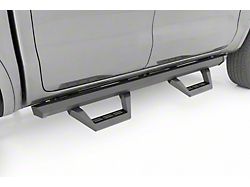 Rough Country SRX2 Adjustable Aluminum Side Step Bars; Textured Black (19-25 Ranger)