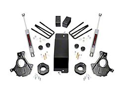 Rough Country 3.50-Inch Knuckle Suspension Lift Kit with Premium N3 Shocks (07-13 4WD Sierra 1500)