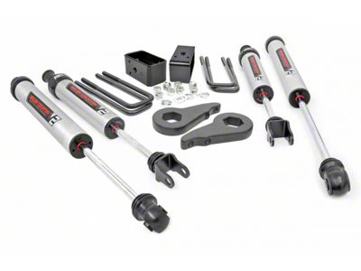 Rough Country 1.50 to 2.50-Inch Leveling Lift Kit with V2 Monotube Shocks (99-06 4WD Sierra 1500)