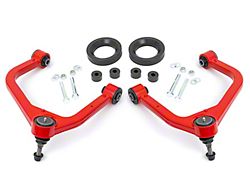Rough Country 1.75-Inch Front Leveling Kit; Red (19-25 Sierra 1500 AT4, Excluding AT4X)