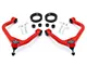 Rough Country 1.75-Inch Front Leveling Kit; Red (19-24 Sierra 1500 AT4, Excluding AT4X)