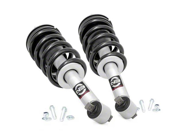 Rough Country 2-Inch Strut Leveling Kit (19-24 Sierra 1500, Excluding AT4 & Denali)