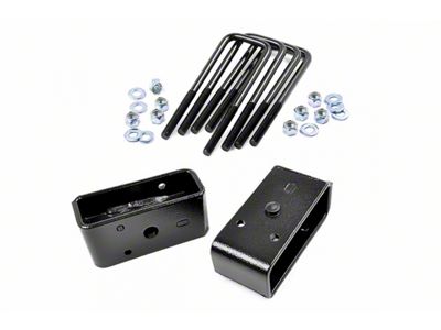 Rough Country 2.50-Inch Rear Lift Blocks (99-25 Sierra 1500)