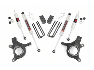 Rough Country 3-Inch Suspension Lift Kit with M1 Monotube Shocks (99-06 2WD Sierra 1500 w/o Front Torsion Bar Suspension)