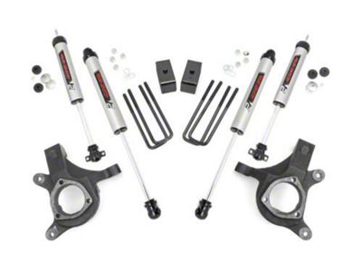 Rough Country 3-Inch Suspension Lift Kit with V2 Monotube Shocks (99-06 2WD Sierra 1500)