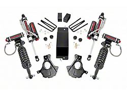Rough Country Offroad 3.50-Inch Knuckle Suspension Lift Kit with Vertex Adjustable Coil-Overs and Vertex Shocks (14-18 4WD Sierra 1500 w/ Stock Cast Aluminum or Stamped Steel Control Arms, Excluding Denali)