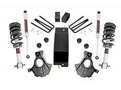 Rough Country Suspension 3.50-Inch Knuckle Suspension Lift Kit with M1 Monotube Shocks (14-18 4WD Sierra 1500 w/ Stock Cast Alumium or Stamped Steel Control Arms, Excluding Denali)