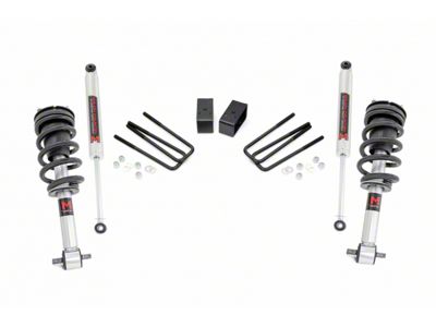 Rough Country 3.50-Inch Suspension Lift Kit with M1 Monotube Shocks (07-13 2WD Sierra 1500)