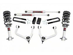 Rough Country Suspension 3.50-Inch Suspension Lift Kit with M1 Struts and Rear M1 Monotube Shocks (19-24 Sierra 1500 w/ 5.80-Foot Short Box & w/o Adaptive Ride Control, Excluding AT4 & Denali)