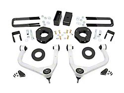 Rough Country 3.50-Inch Suspension Lift Kit with Upper Control Arms (19-26 Sierra 1500 Crew Cab w/ 5.80-Foot Short Box & Adaptive Ride Control, Excluding AT4 & Denali)
