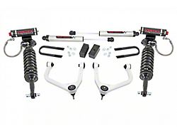Rough Country Offroad 3.50-Inch Suspension Lift Kit with Vertex Adjustable Coil-Over and V2 Rear Shocks (19-24 Sierra 1500 w/ OEM Mono-Leaf Springs & w/o Adaptive Ride Control, Excluding AT4 & Diesel)
